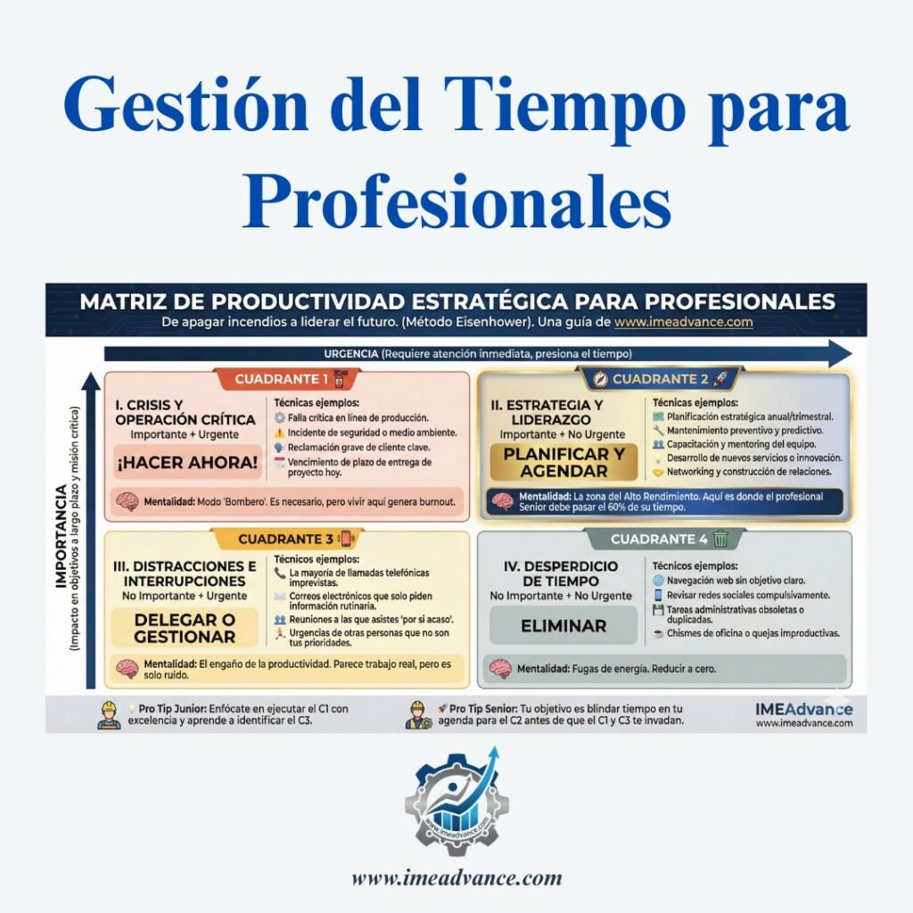 gestión del tiempo