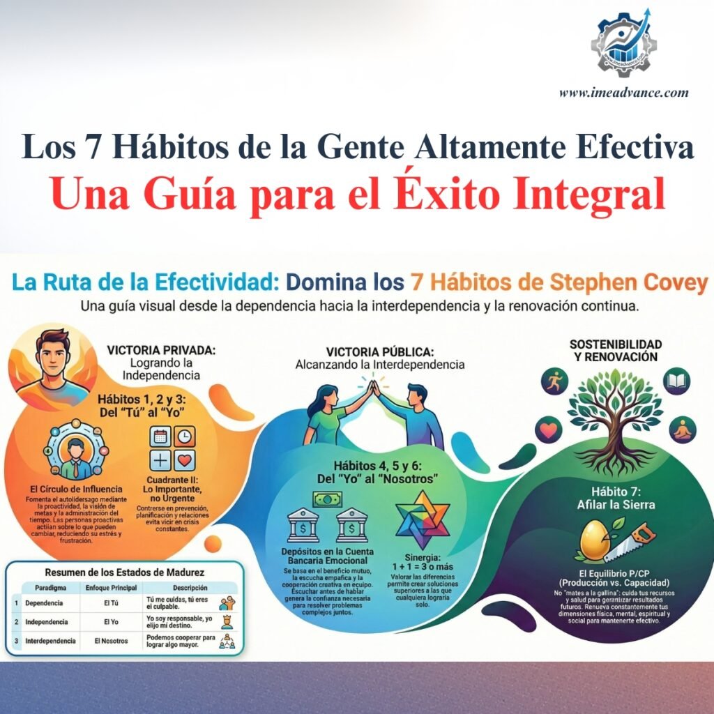 siete habitos de la gente altamente efectiva