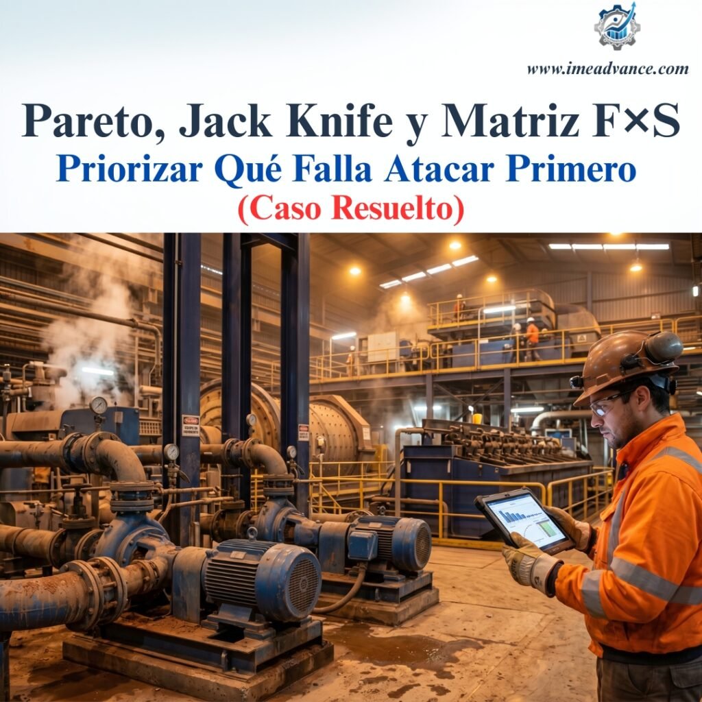 tenico priorizando pareto jack knife y matriz f×s