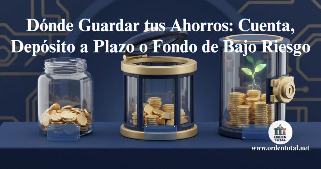 dónde guardar tus ahorros