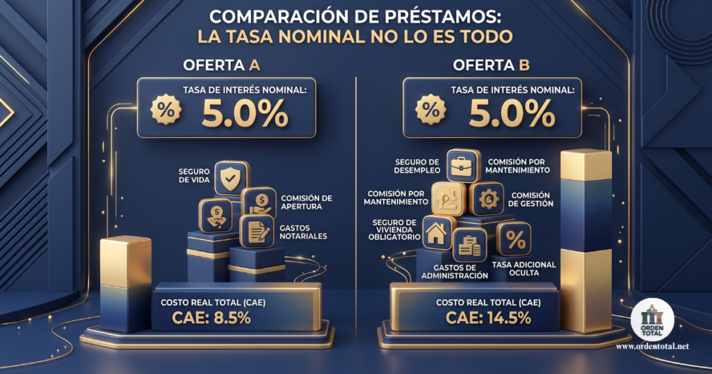 El Costo Real de un Crédito dos créditos con la misma tasa pueden costar distinto