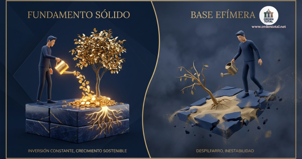 Antes de Invertir tu Primer Peso: Los 4 Requisitos que Nadie Te Dice fundamentos solidos versus base inestable para invertir