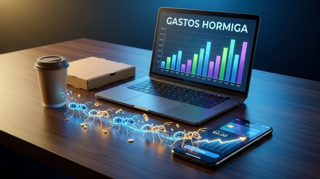 Cómo Identificar y Eliminar los Gastos Hormiga y Vampiro que Drenan tu Sueldo gasto hormiga