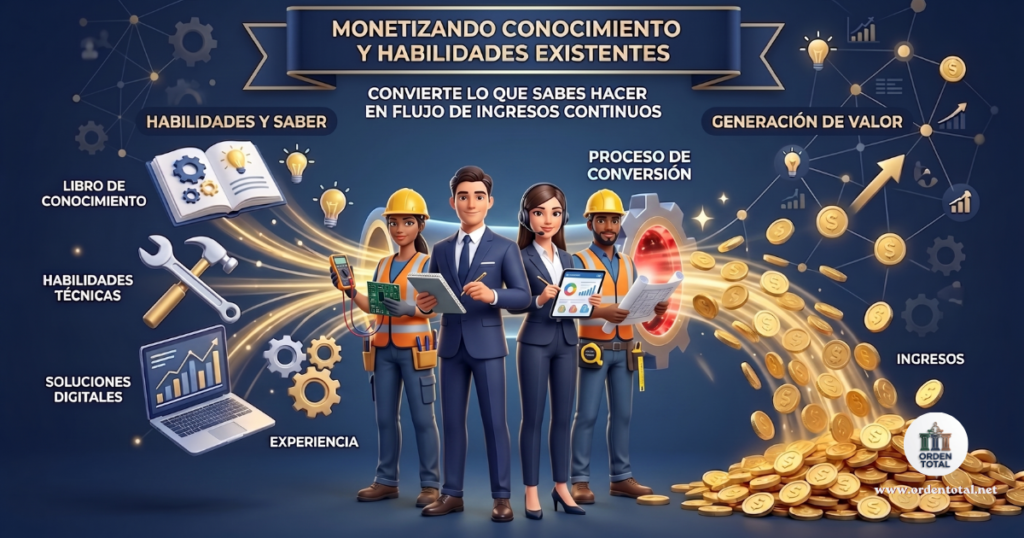 Monetiza lo que Ya Haces Bien monetiza tu conocimiento y habilidades