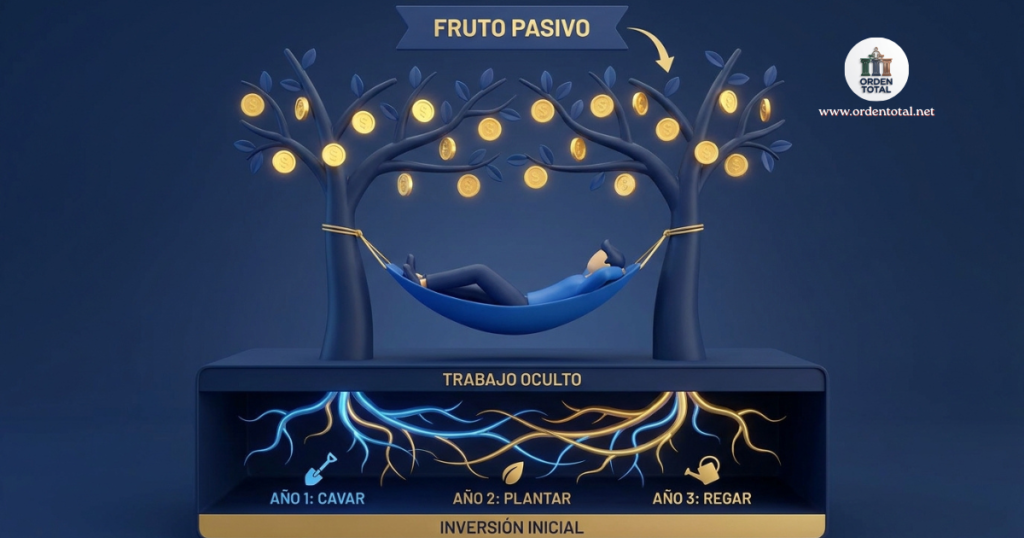 trabajo y tiempo oculto de ingresos pasivos