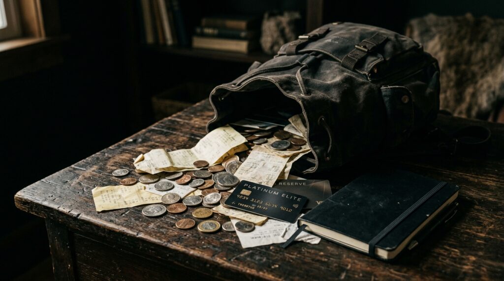 El Inventario Crudo: Por qué tu presupuesto fracasa por vergüenza y no por matemáticas vaciar la mochila inventario orden total
