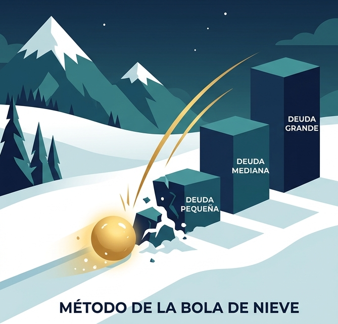 Método Bola de Nieve: Cómo Usar la Psicología para Salir de Deudas image